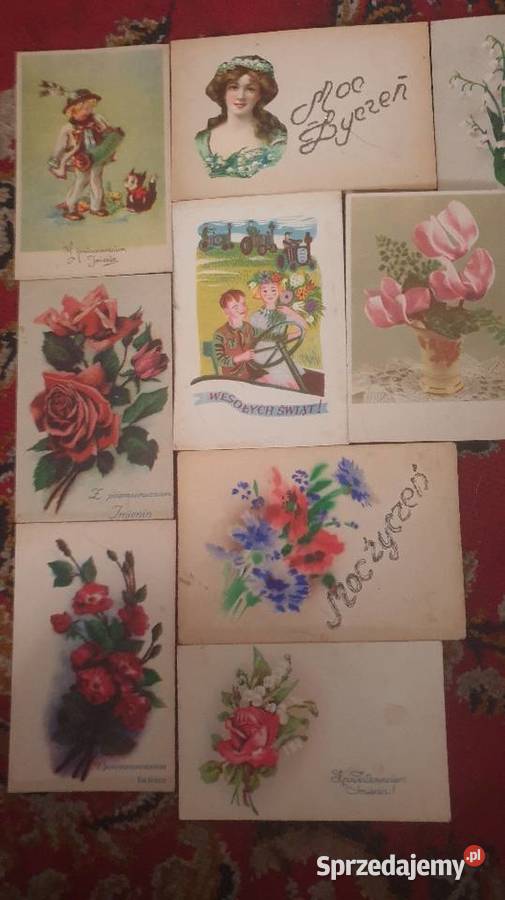 stare pocztowki lata przedwojennego Pocztówki i karty telefoniczne Augustów