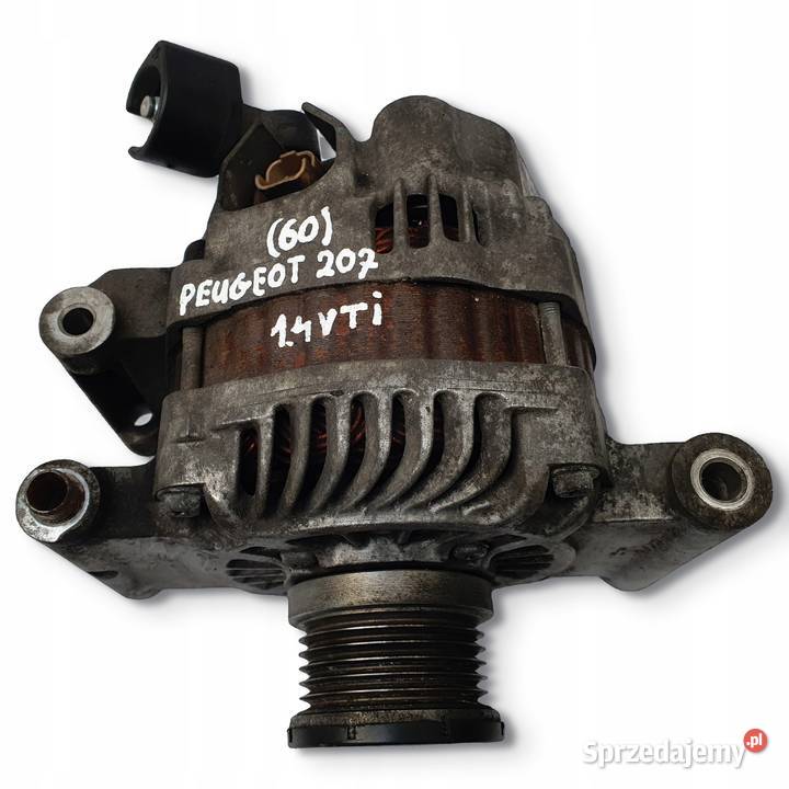 ALTERNATOR PEUGEOT 207 14 VTI V757695680 Układ elektryczny silnika lubelskie