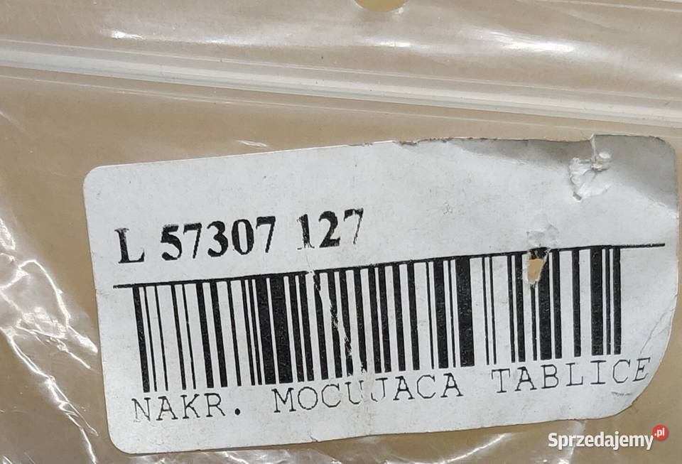 SPINKIA TABLICY REJESTRACYJNEJ AUDI 80 100 VW dolnośląskie