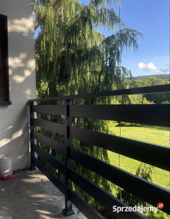 Balustrada Balkonowa Aluminiowa Barierka Kalwaria Zebrzydowska