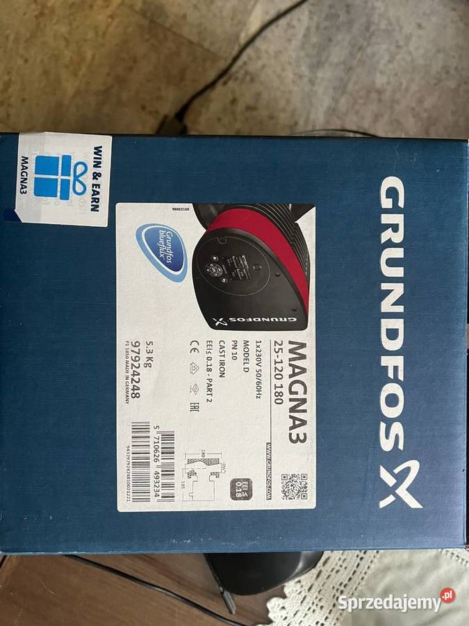 Pompa obiegowa GRUNDFOS MAGMA 3