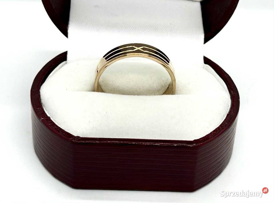 Złota Obrączka pr585 584g złoto warmińsko-mazurskie Elbląg