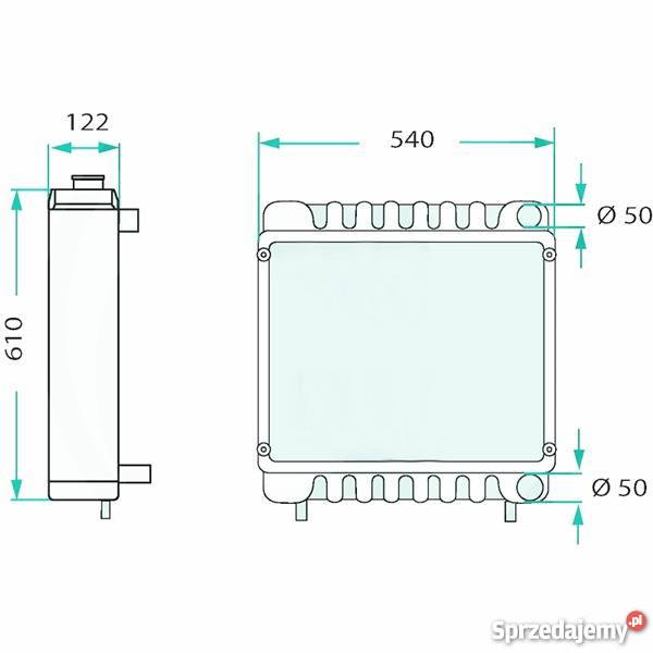 Chłodnica wody Fendt 411 412 712 714 716 718 815 kujawsko-pomorskie Łążynek