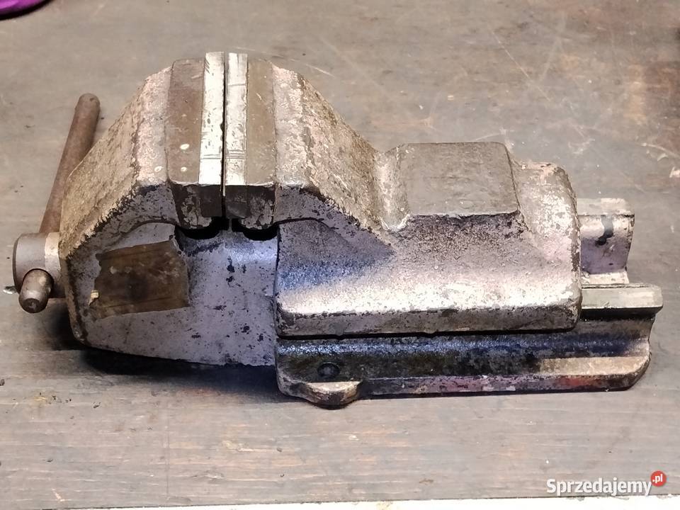 Imadło ślusarskie solidne PRL z metką Imadła Zabrze