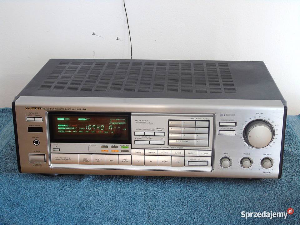 Amplituner Onkyo TX7830 sprawny świetne stereo podkarpackie Jasło