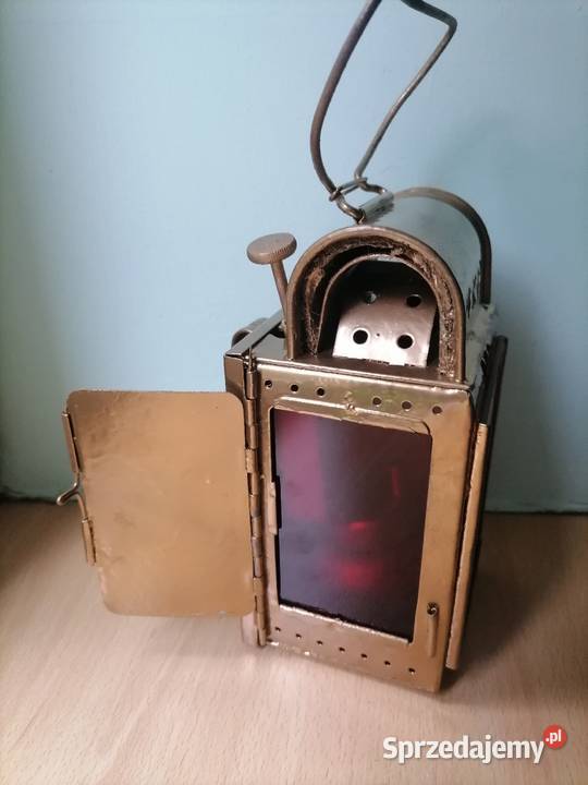 Stara lampa kolejowa Kraków