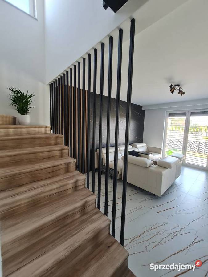 Balustrada Harfowa LOFT Lamele Stalowe pod Tczew