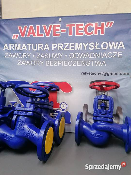Armatura do pary i kondensatu zawory zasuwy Szubin sprzedam
