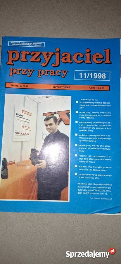 Przyjaciel Pracy 111998 Kolekcjonerski Magazyn Antykwariat Piła