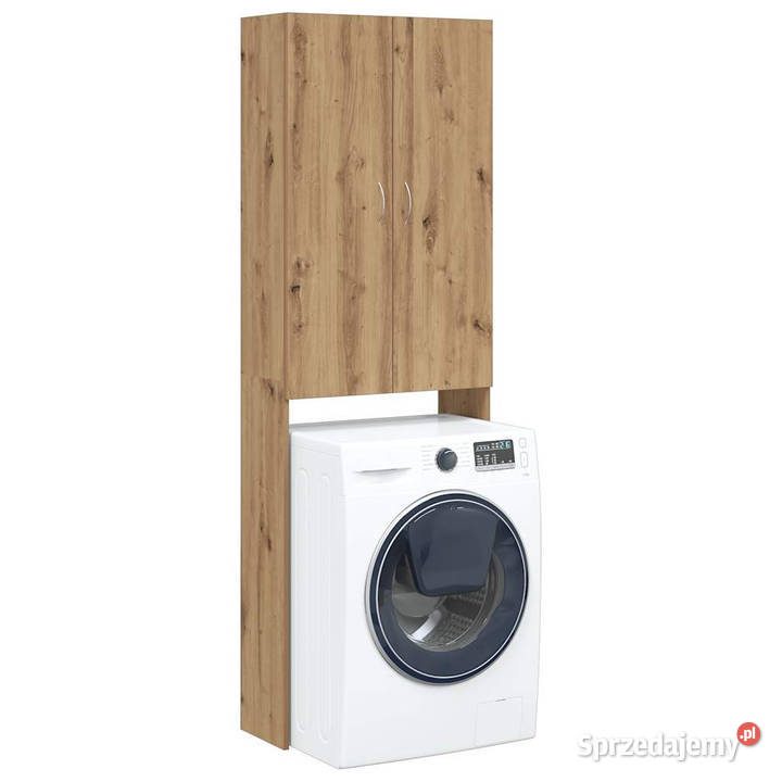 Szafka na pralkę dąb artisan 64x255x190 WM856647