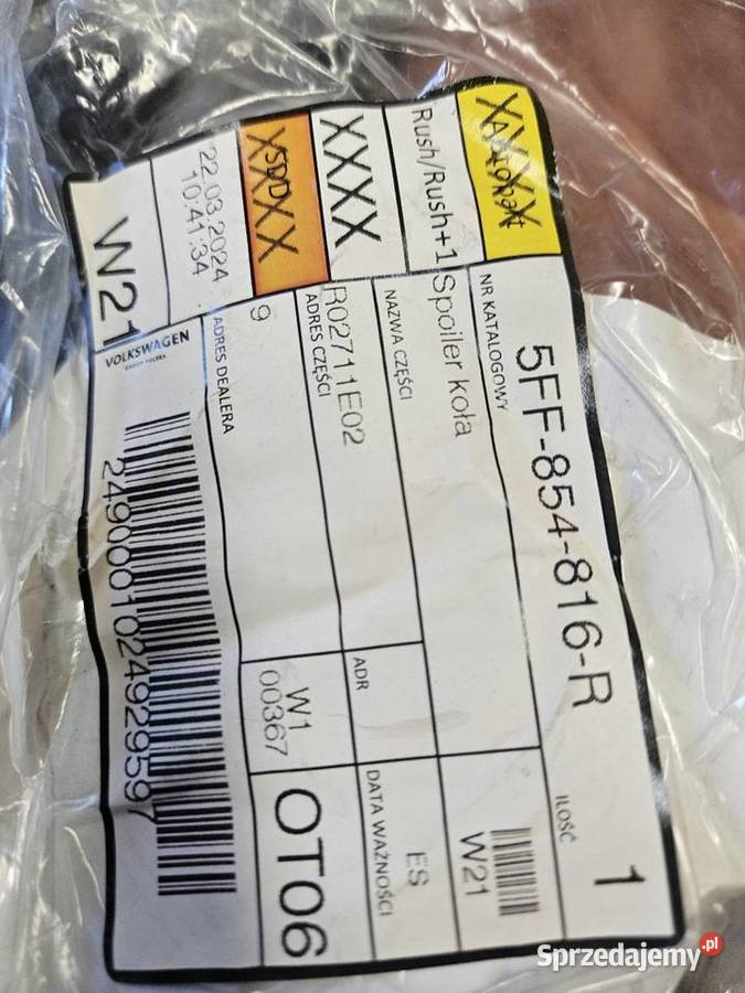 Nadkole seat Leon iii prawy przod Kozubszczyzna sprzedam