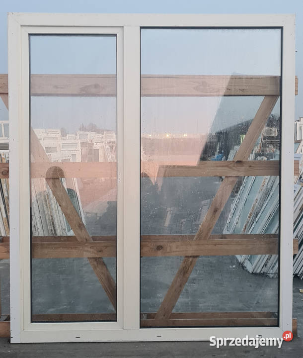 OKNA KacprzaK Okno TARASOWE 177X204 Używane PCV