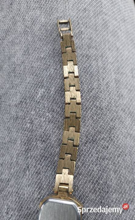 Stary zegarek naręczny damski Łucz pozłacany Tczew