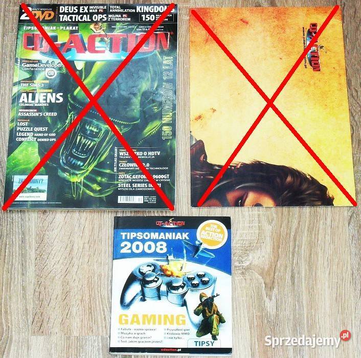 Płyty dodatki Magazynu CDACTION niekompletne Książki i Podręczniki Gliwice