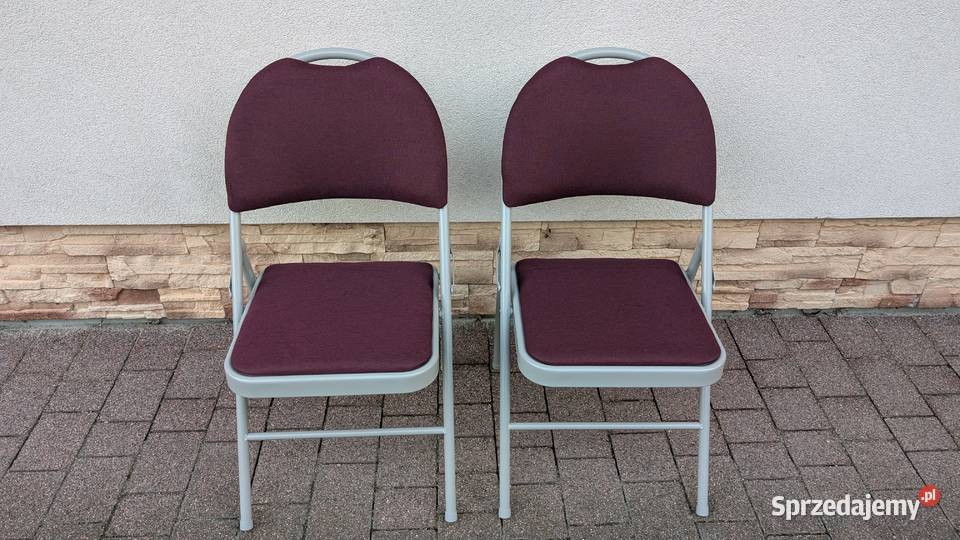 Krzesła składane BOOSDEN 2 sztuki Krzesła Jadowniki sprzedam