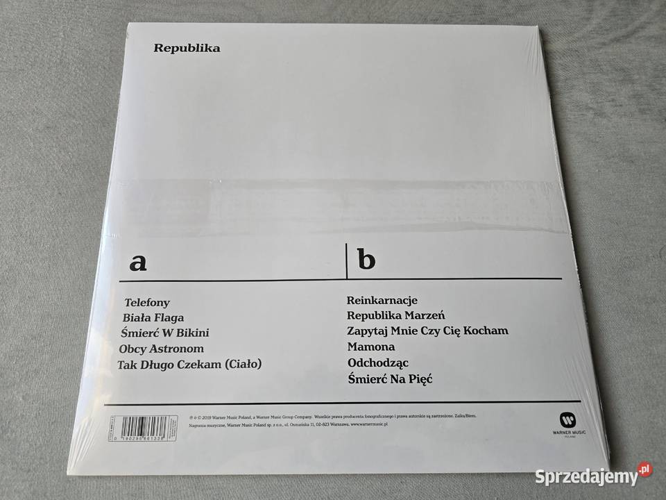 Republika Winyloteka Największe Przeboje Płyta 1 płyta Kędzierzyn-Koźle