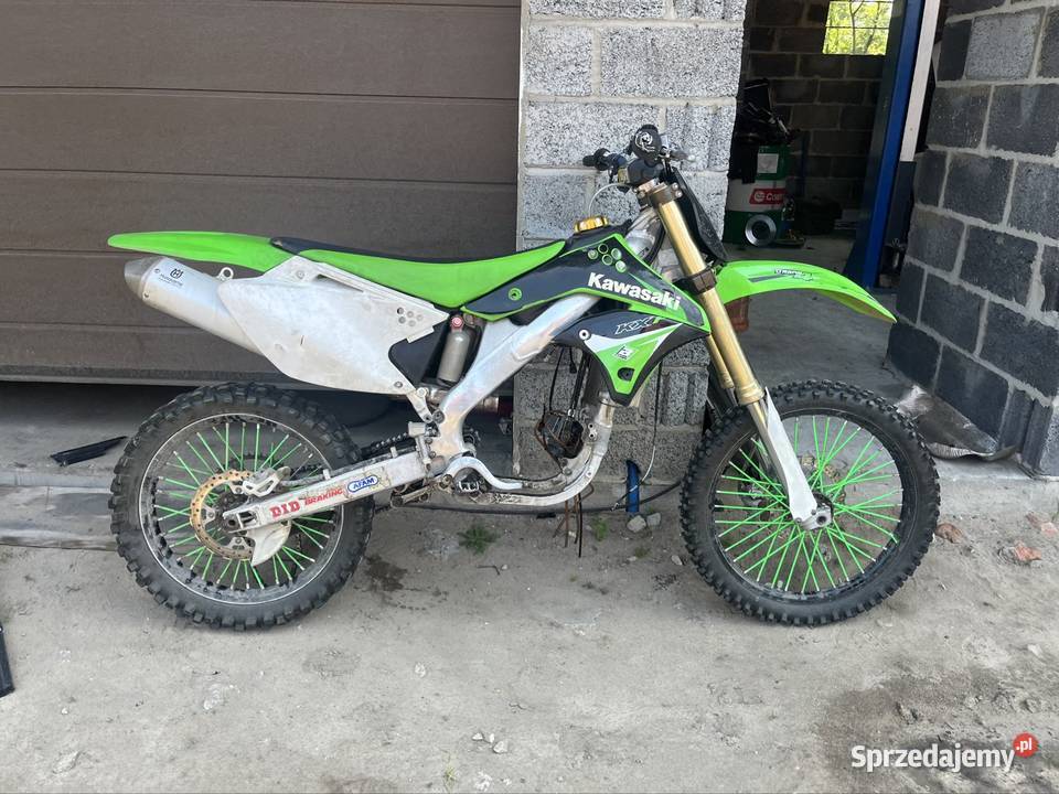 Kawasaki kx 250 części silnik rama cross