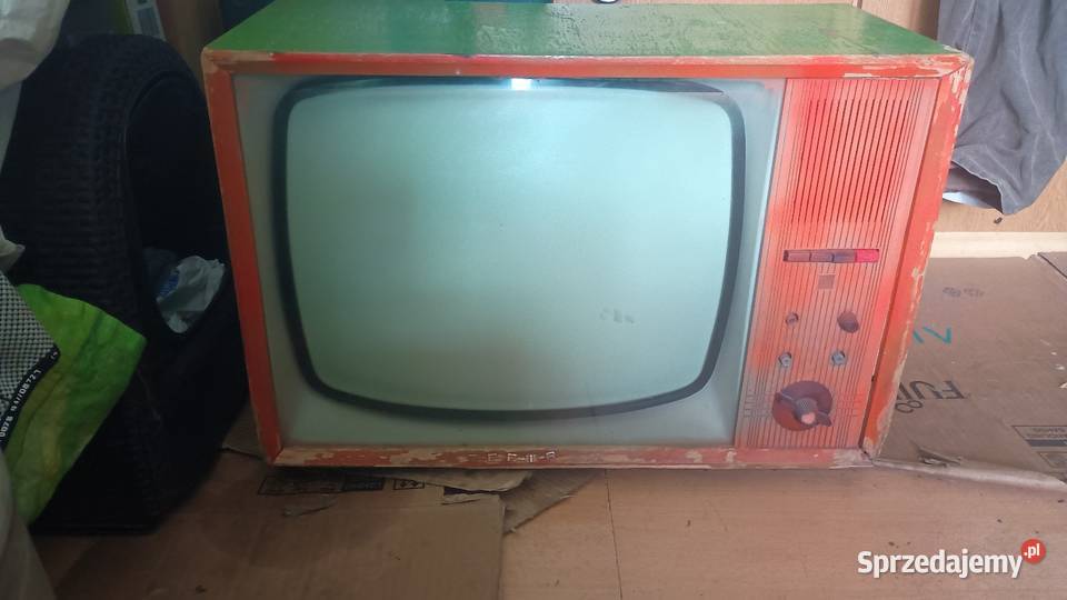 Telewizor Klasyczny PRLU lat 70 tych Gdańskiej Kineskopowy warmińsko-mazurskie Ełk