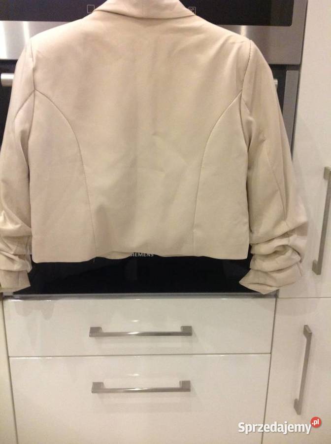 Żakiet Krótki Damski S Nowy Jasny Beż Marynarki i żakiety lubuskie