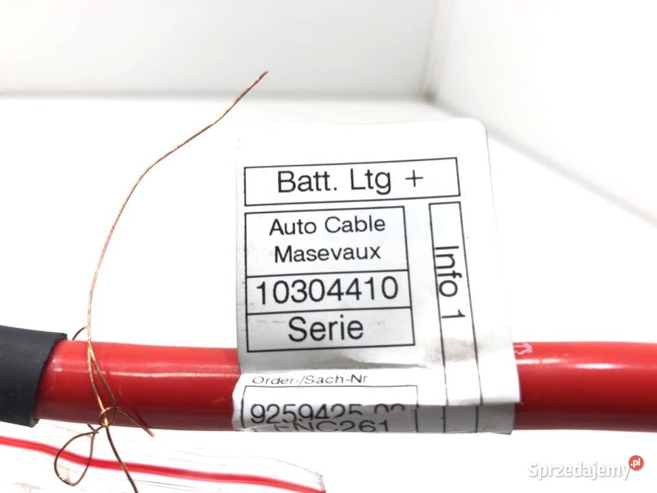 KLEMA PLUS BMW F32 9259424 20 184 PRZEWÓD osobowe