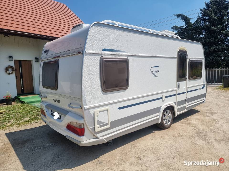 Fendt Saphir 470 klima przyczepa kempingowa Świdnica