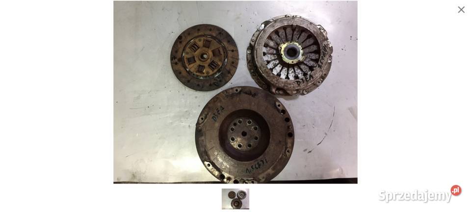Sprzęgło tarcza docisk D3EA 15 crdi 12V Hyundai