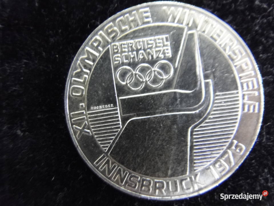 100 Schillingów srebro Austria 1976 r Igrzyska Warszawa