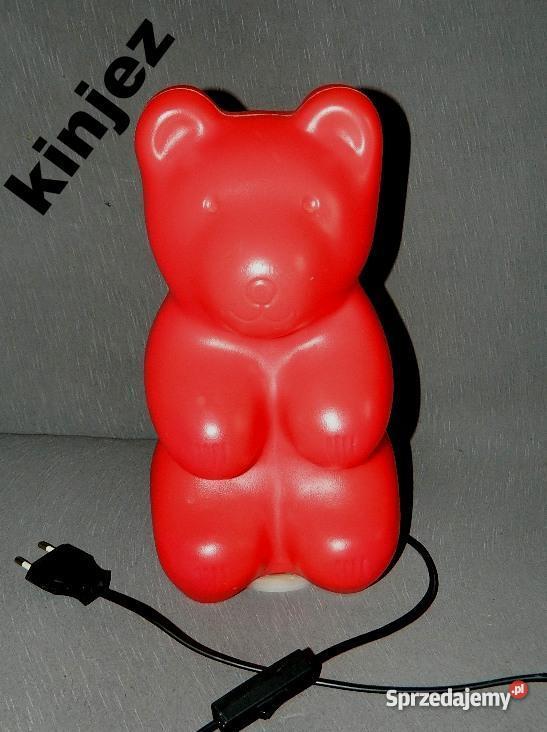 Kultowa lampka miś w czerwonym Pozostałe Pieszyce