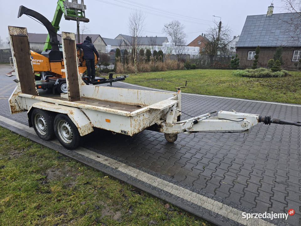 Przyczepka laweta OBERMAIER TPV 3030 DMC 3 t z Baliki