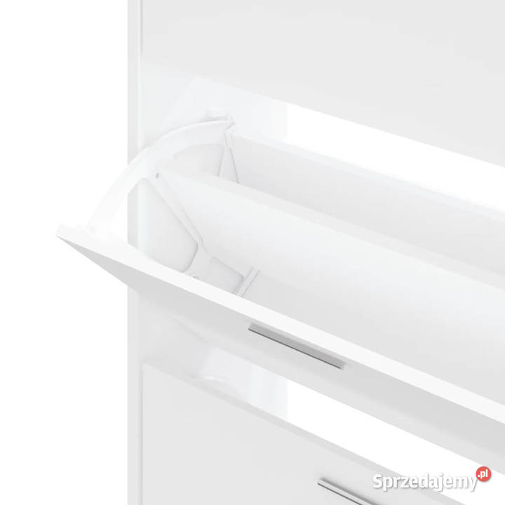 Szafka na buty biały 63x24x103 materiał Warszawa