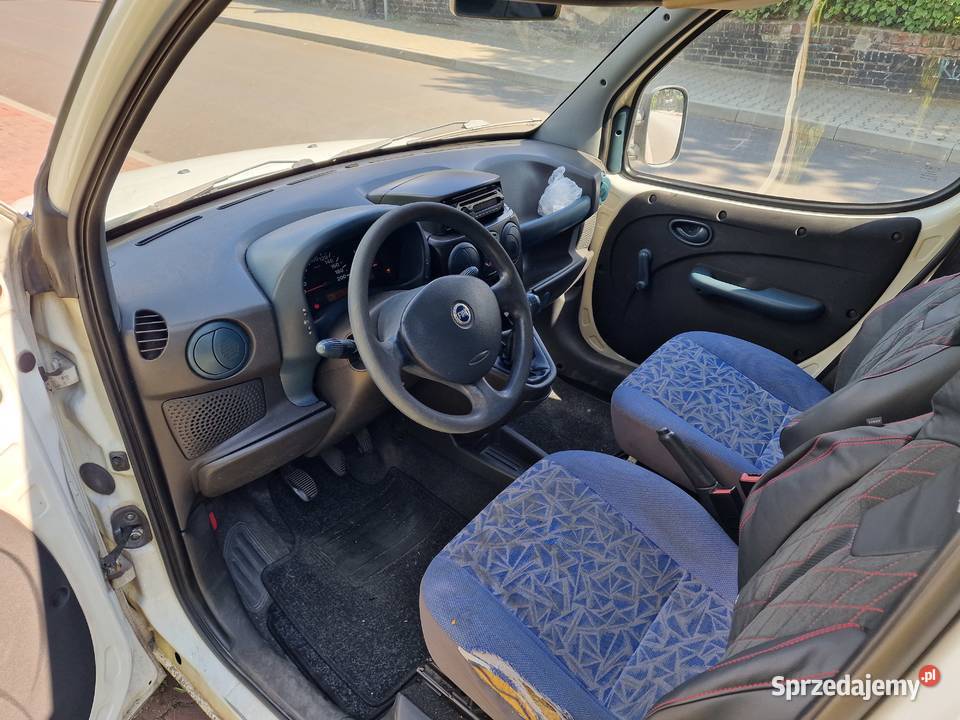 Fiat Doblo 19 JTD 63 2003 KLIMA WSPOMAGANIE Fiat Motoryzacja