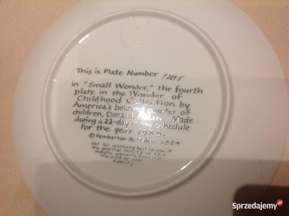 Talerz Dekoracyjny Porcelana Nowa Sól sprzedam