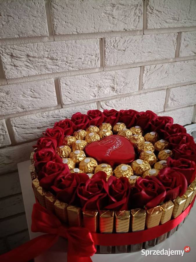 Tort Merci Zestaw słodyczy Kosz prezentowy Ratyń