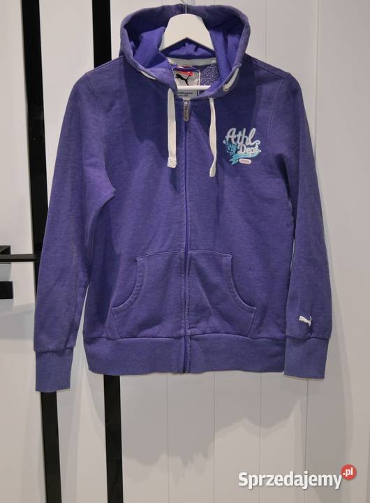 Puma świetna fioletowa bluza 40 L Inny materiał Wrocław