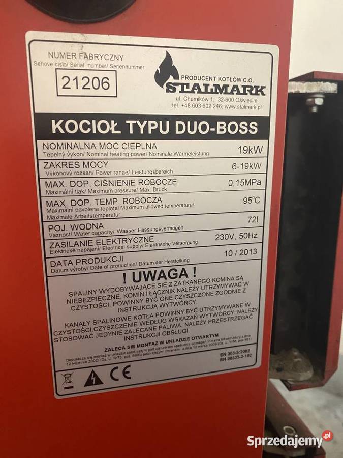 Kocioł STALMARK duoboss
