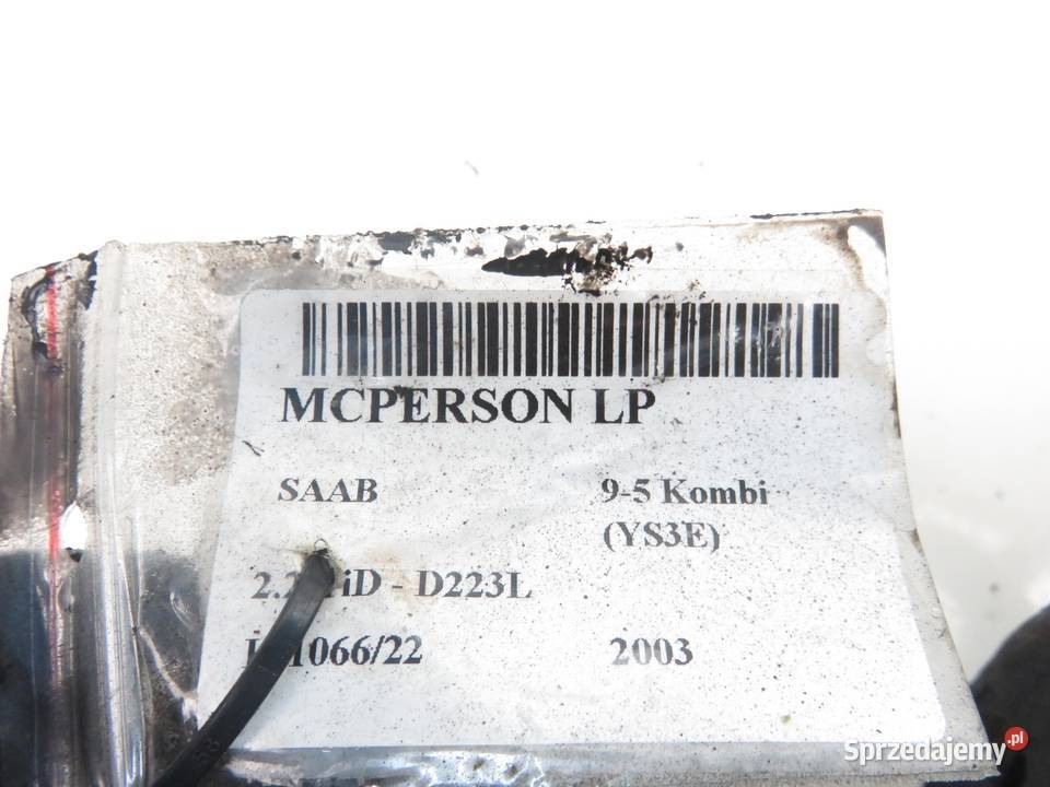 MCPERSON LEWY PRZEDNI SAAB 95 YS3E 22 TiD osobowe