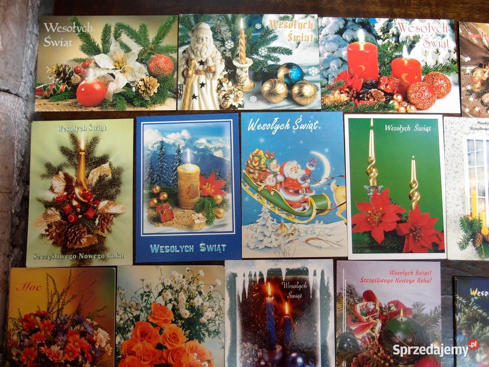 Pocztówki karty pocztowe Świąteczne i inne Łódź