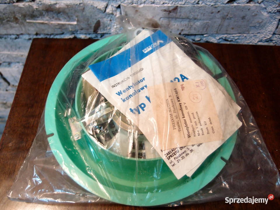 Wentylator osiowy fi125mm i Predom Metrix Łódź