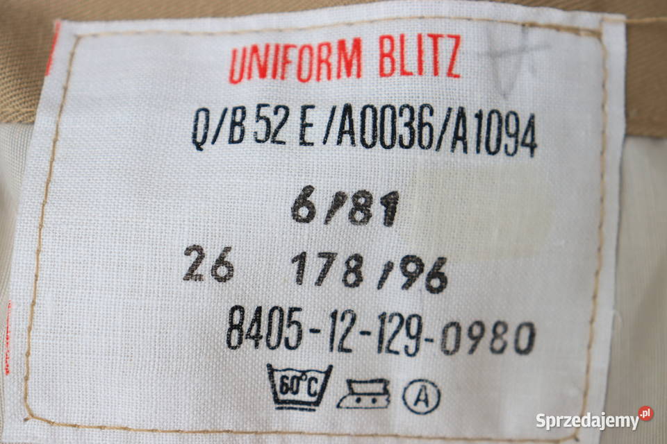 Bluza tropikalna Bundeswehr Warszawa sprzedam