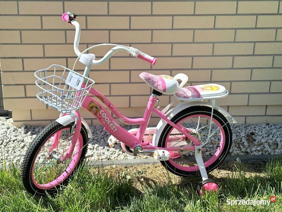 Rowerek dziecka jasny róż Dla Dziecka Zgorzelec