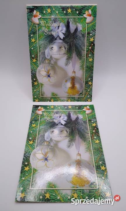 Kartka świąteczna Boże Narodzenie zestaw 8 Pan wielokolorowy Gdańsk