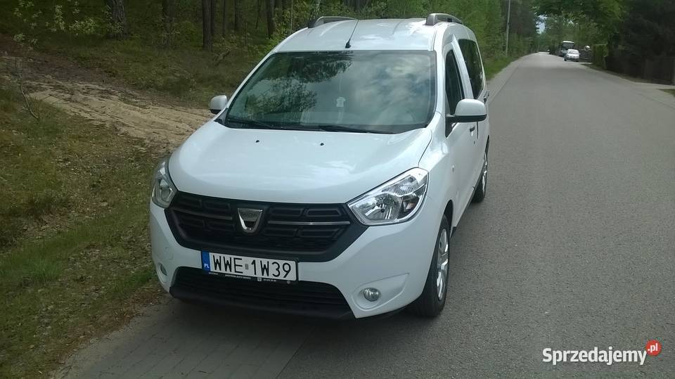 Dacia Dokker 16 GAZ LPG Salon polska 5osobowy mazowieckie Węgrów
