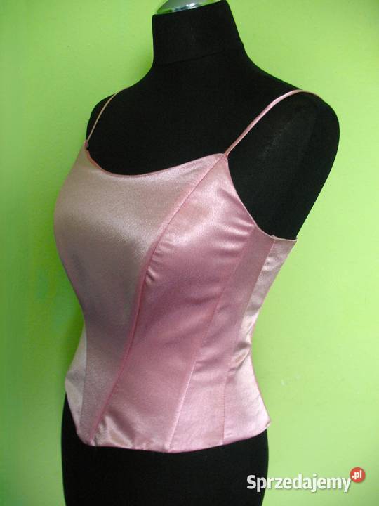 Bluzka krótka gorset 38 M biust 84