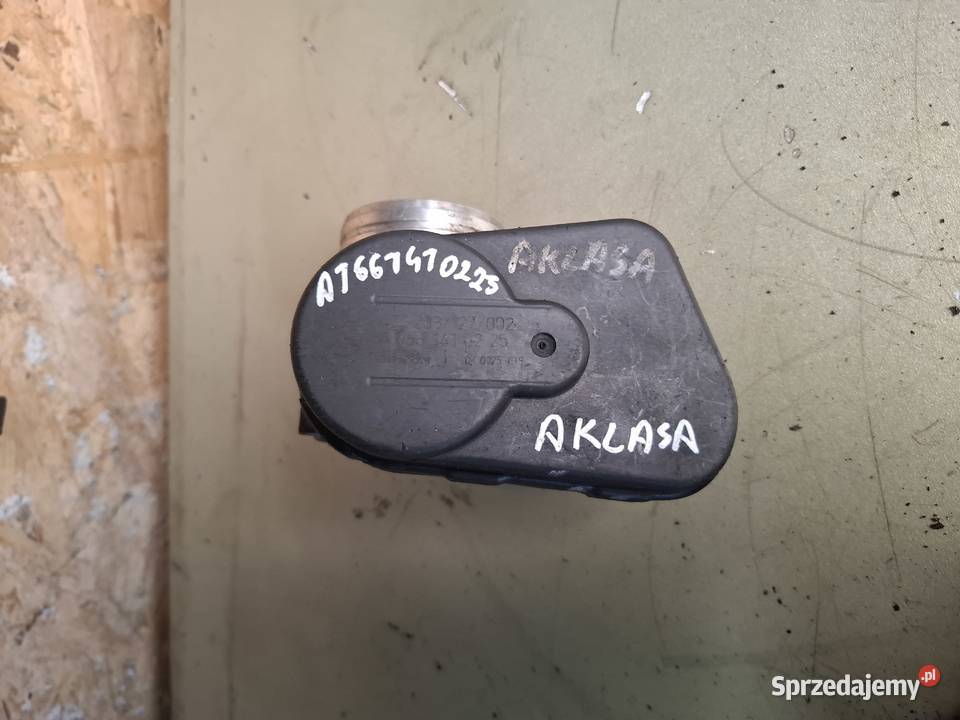 MERCEDES A klasa 16 14 przepustnica a1661410125 świętokrzyskie Kielce
