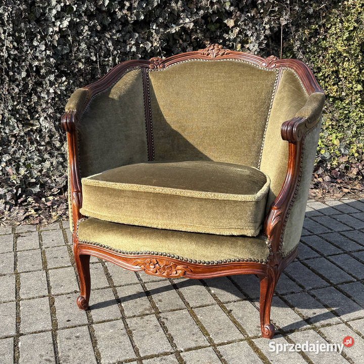 ARTexpert Fotel w stylu Ludwika XV Rococo zachodniopomorskie Dobrzany