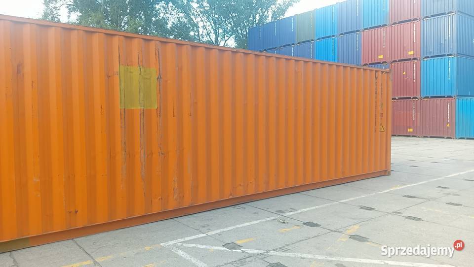 Kontener Morski Magazynowy 40 HC 12 metrowy Glinojeck