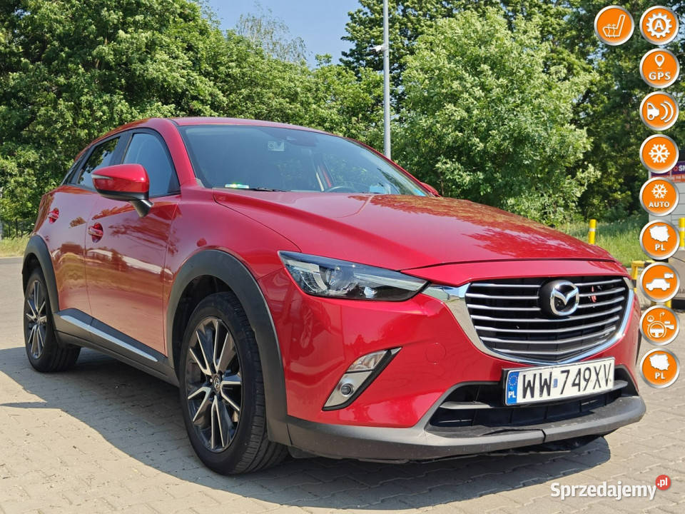 Mazda CX3 elektryczne lusterka mazowieckie Karczew sprzedam