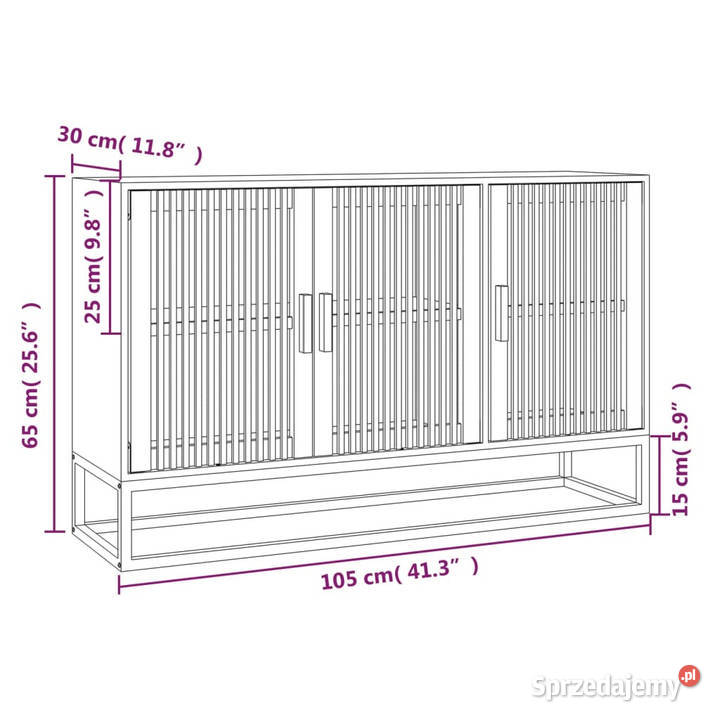 Szafka biała 105x30x65 materiał drewnopochodny Warszawa
