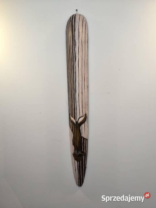 Piękna maska etniczna wisząca ozdobna łódzkie Łódź sprzedam