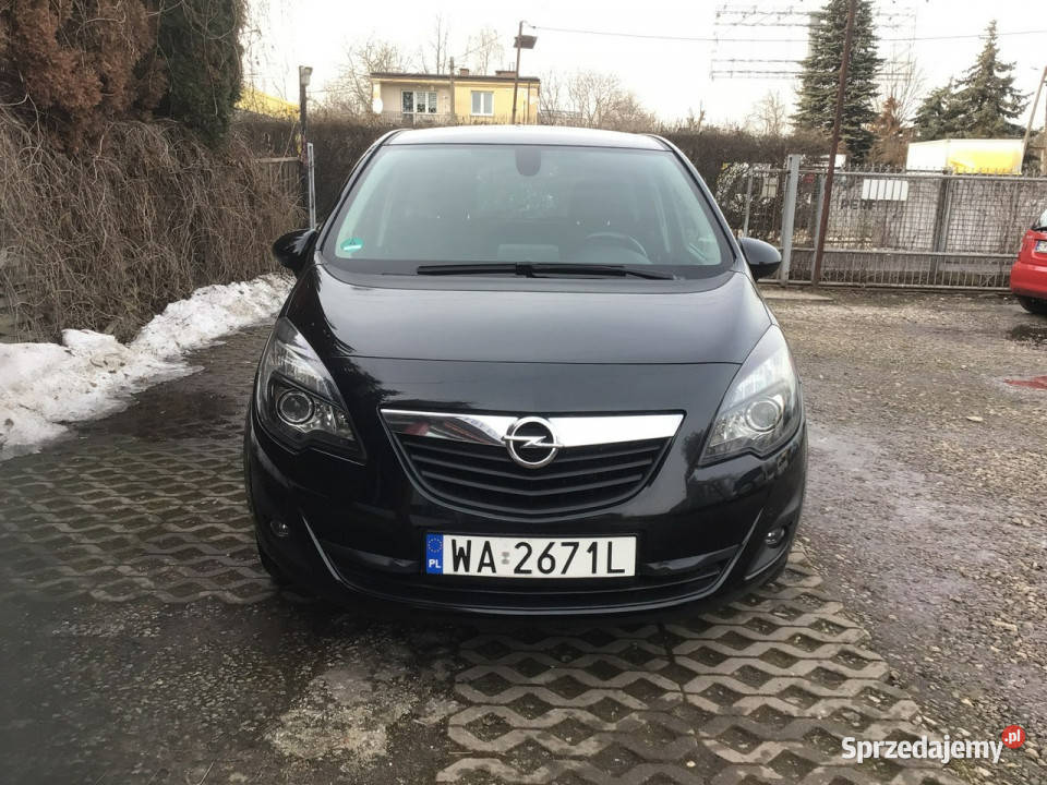 Opel Meriva II 2010 VAT marża mazowieckie Warszawa